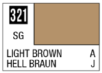 Mr. Color 321 - Light Brown (Semi-Gloss/Aircraft) 1