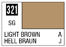 Mr. Color 321 - Light Brown (Semi-Gloss/Aircraft)