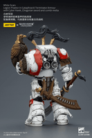 White Scars Legion Praetor in Cataphractii Terminator Armour with Cyber Hawk, Chogorian sword and combi-melta 22