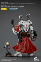 JOYTOY Blood Angels Sanguinary Priest with Heavy bolt pistol, chainsword and narthecium - Warhammer 40K - photo 8