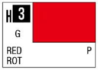 GSI Creos AQUEOUS HOBBY COLOR - H3 GLOSS RED (PRIMARY) - photo 1
