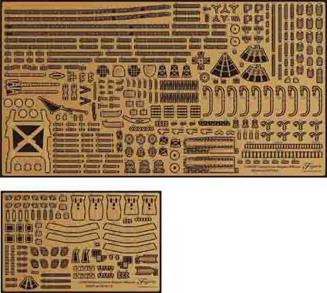 [TOKU-69 EX-101] 1/700 Genuine Photo-Etched Parts for IJN Heavy Cruiser Mogami Type (Mogami/Mikuma)