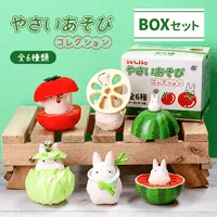Benelic Small Totoro Hide and Seek Vegetables Collection (Seasonal) "My Neighbor Totoro" (Box/6) - My Neighbor Totoro - photo 1