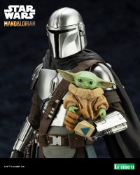 ARTFX+ MANDALORIAN & GROGU with Beskar Staff 4