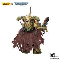 Death Guard Plague Marine Champion with Plasma Pistol and Power Fist 16
