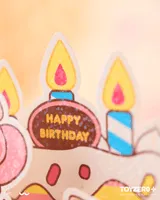 TOYZEROPLUS LuLu the Piggy Birthday - Birthday Card (B) - LuLu The Piggy - photo 10