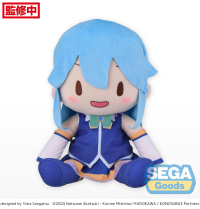 Fuwapetit "KONOSUBA -God's blessing on this wonderful world! 3" L Plush "Aqua" 2