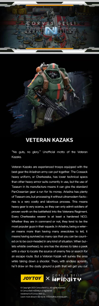 Infinity tabletop-Ariadna Veteran Kazaks 6