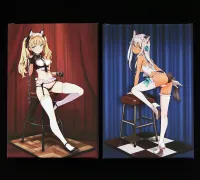 native Illustration Canvas Board Nora - 18+ - photo 2