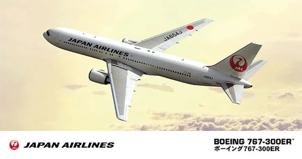 Hasegawa [13] 1:200 JAL B767-300ER (NEW LOGO MARKING) - Scale Kits
