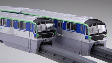 [ST-14 EX-1] 1/150 Tokyo Monorail Type 10000 Six Car Formation (Unpainted Kit) (6-Car Set) (Unassembled Kit)