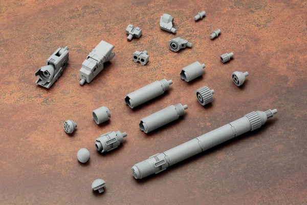KOTOBUKIYA MECHA SUPPLY04 PROPELLANT TANK Type ROUND - M.S.G