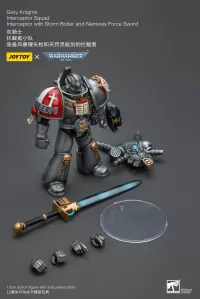 JOYTOY Grey Knights Interceptor Squad Interceptor with Storm Bolter and Nemesis Force Sword - Warhammer 40K - photo 2