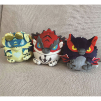 Monster Hunter Fluffy Eggshaped Plush Mini Nargacuga 5