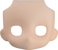 Nendoroid Doll Customizable Face Plate - Narrowed Eyes: Without Makeup (Cream) 2