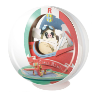 PTB-12 Porco Rosso Airplane Piloting Porco Rosso Paper Theater Ball 2