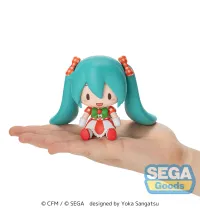 SEGA fuwa petit Hatsune Miku x Love and Berry Dress Up and Dance! Chibi Figure Lovely Strawberry - Hatsune Miku - photo 8