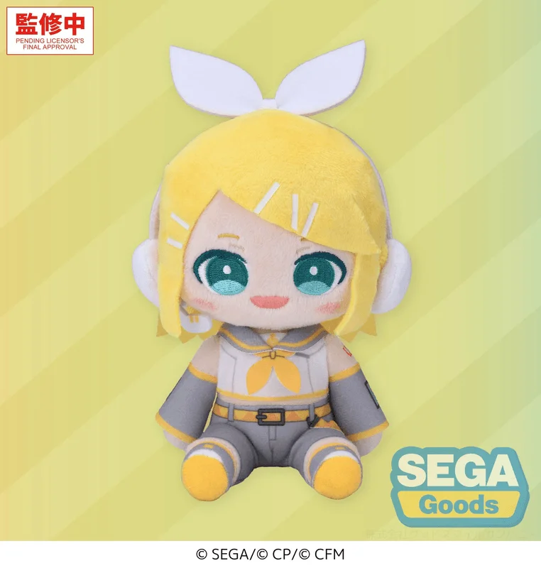 SEGA "HATSUNE MIKU: COLORFUL STAGE!" MYSEKAI Plush -Kagamine Rin Plush- (S) - HATSUNE MIKU: COLORFUL STAGE!
