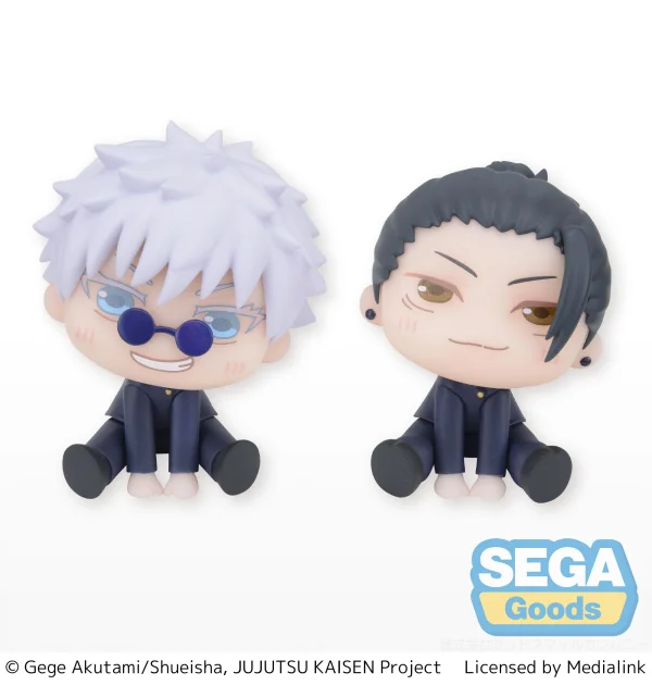 SEGA QyuruMe "Jujutsu Kaisen" Kaigyoku/Gyokusetsu Mini Figure "Satoru Gojo &amp; Suguru Geto" (EX) - Jujutsu Kaisen