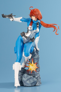 G.I. JOE SCARLETT SKY-BLUE COLOR BISHOUJO STATUE 4