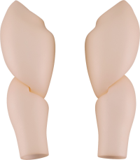 Nendoroid Doll Leg Parts: Wide (Cream) 2