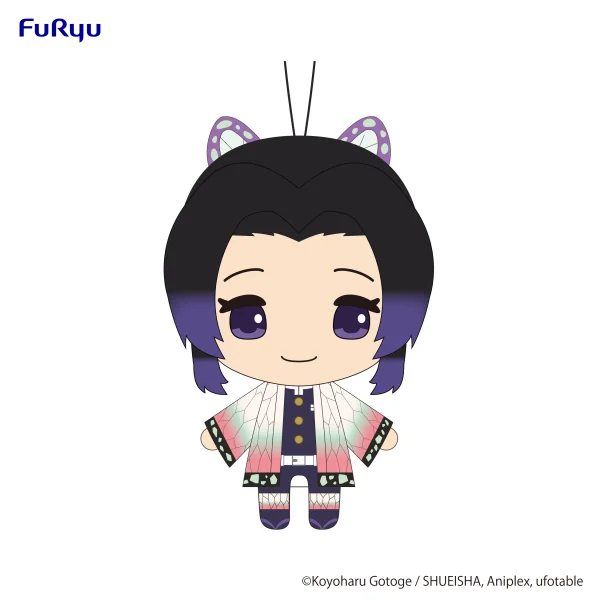 FuRyu Demon Slayer: Kimetsu no Yaiba Nuikko Plush Toy-Kocho Shinobu- - Demon Slayer: Kimetsu no Yaiba