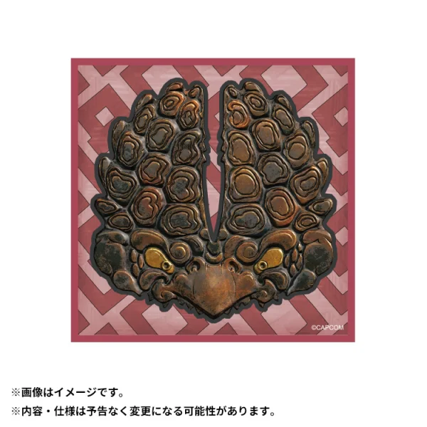 CAPCOM rubber coaster Tsuba Guard: Genbu's Might - Video Games