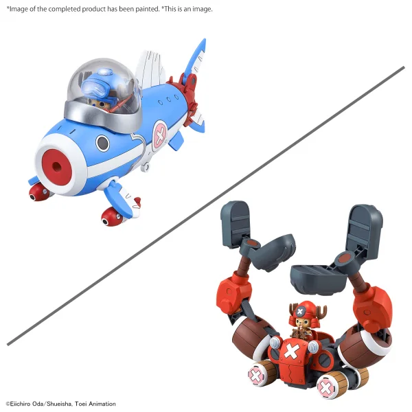BANDAI HOBBY CHOPPER ROBO 3&5(CHOPPER SUBMARINE&CHOPPER CRANE) - ONE PIECE