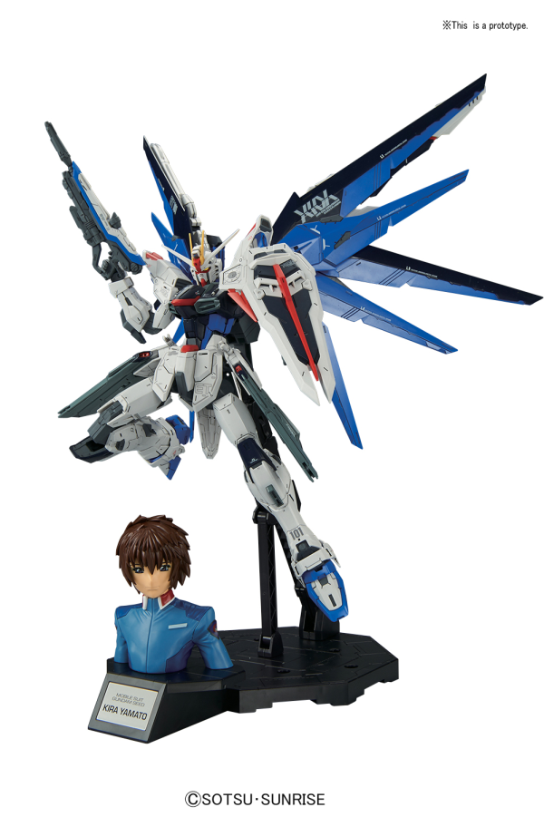MG 1/100 Freedom Gundam Ver.2.0 & Kira Yamato