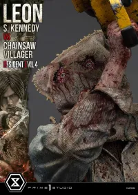 Prime 1 Studio Ultimate Premium Masterline Resident Evil 4 Leon S. Kennedy versus Chainsaw Villager - Video Games - photo 5
