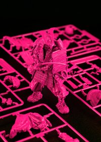 PLAMAX 1/12 Kamakura Period Armored Warrior: Pink Color Edition 2