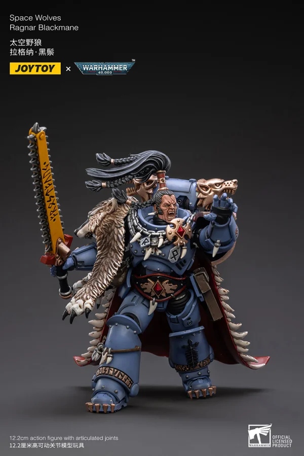 JOYTOY Space Wolves Ragnar Blackmane - Warhammer 40K
