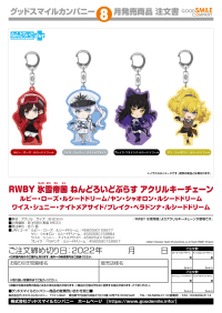 RWBY: Ice Queendom Nendoroid Plus Acrylic Keychain (Weiss Schnee: Nightmare Side) 4