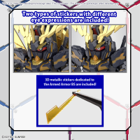 SD GUNDAM CROSS SILHOUETTE UNICORN GUNDAM 02 BANSHEE (DESTROY MODE) & BANSHEE NORN PARTS SET 9