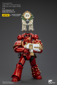 Thousand Sons Legion MK IV Tactical Squad Legionary with Legion Vexilla 8