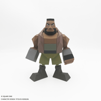 FINAL FANTASY VII  Polygon Soft Vinyl Figure  - BARRET WALLACE 1