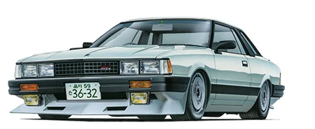 Fujimi [ID-82] 1/24 Nissan Silvia RS Hardtop - Scale Kits
