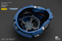 Ultramarines Captain MkX Helmet 21