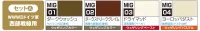 GSI Creos Mr.Color YAKUMO COLOR SET A WWII WESTERN FRONT - Paints - photo 3