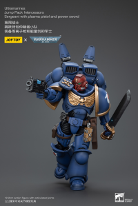 Ultramarines Jump Pack Intercessors Sergeant With Plasma Pistol And Power Sword 11