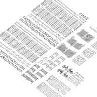 1/80 Scale Paper Kit Town CornerAccessory Series vol.1 9