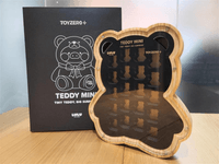 LuLu the Piggy - Teddy Mini Wooden Display 1