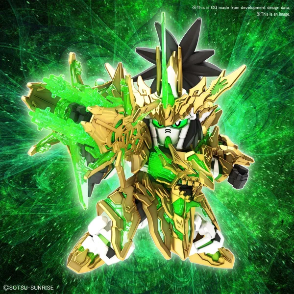 SD SANGOKU SOKETSUDEN [32] LONG XIAN LIU BEI UNICORN GUNDAM