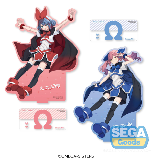 Omega Sisters PtZ Big Acrylic Stand