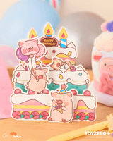 LuLu the Piggy Birthday - Birthday Card (B) 4