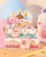 TOYZEROPLUS LuLu the Piggy Birthday - Birthday Card (B) - LuLu The Piggy - photo 4