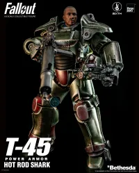 threezero 1/6 T-45 Hot Rod Shark Power Armor - Video Games - photo 11