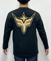 (L) Bang Brave Face Logo Long T-Shirt Black 6
