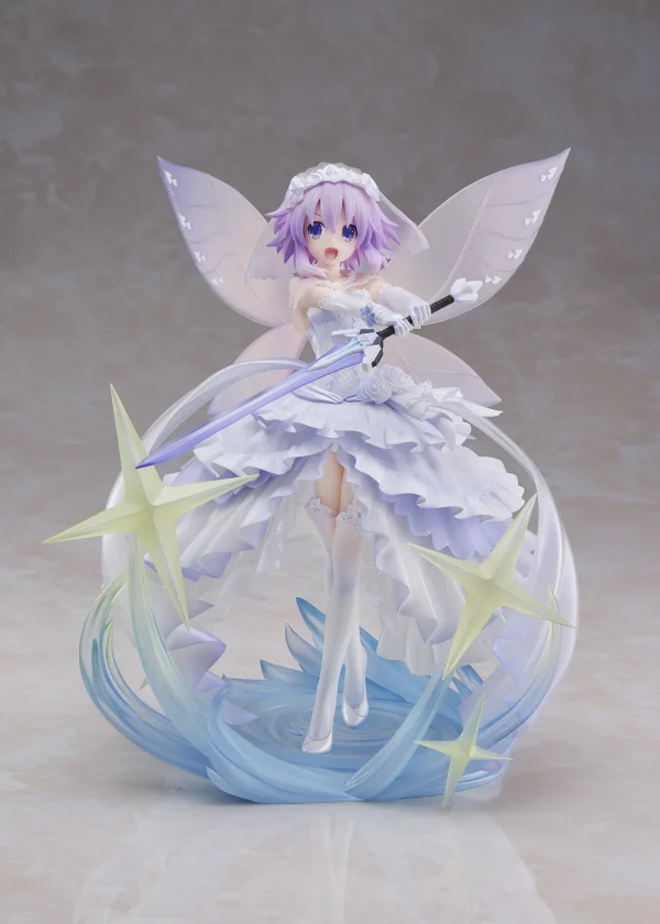 Broccoli Hyperdimension Neptunia 1:7 PVC Figure Neptune Little Purple ver. - Hyperdimension Neptunia