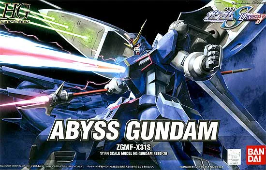 BANDAI HOBBY HG 1/144 #26 Abyss Gundam - Mobile Suit Gundam SEED Destiny